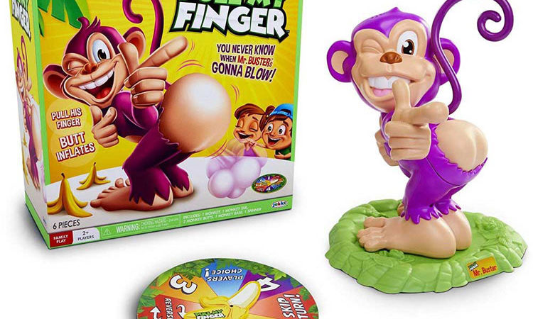 pull my finger monkey game